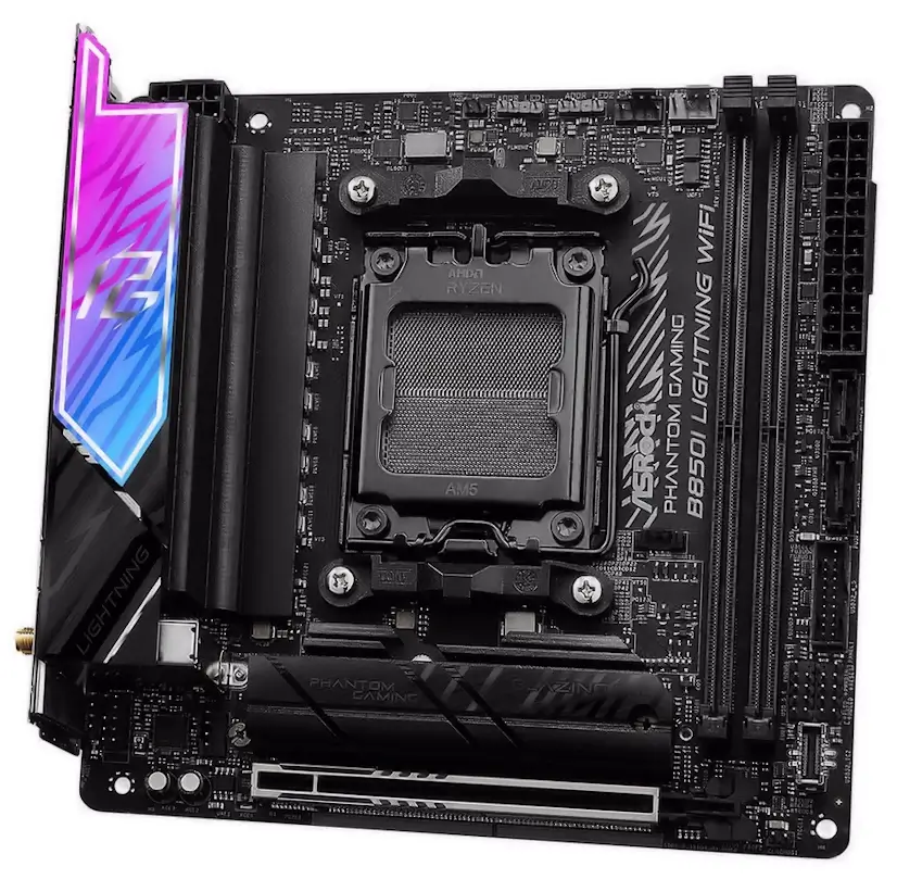 El Molar PC - Montaje Placa Base ASRock B850I Lightning WIFI El Molar